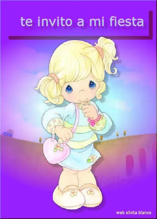 Tarjetas de invitación de cumpleaños de preciosos momentos - Imagui