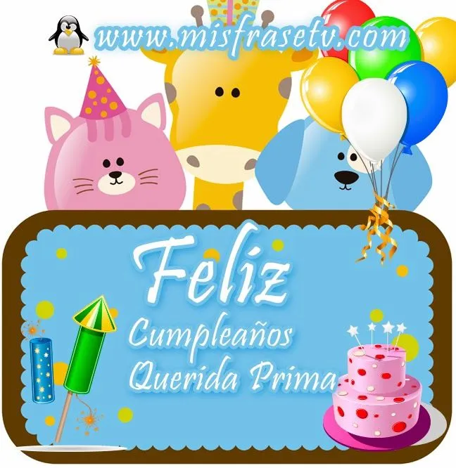 Imágenes de cumpleaños para primas - Imagui Imágenes de cumpleaños para primas - Imagui