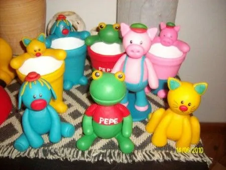 Personajes infantiles en porcelana fria hechos por Andrea en ... Personajes infantiles en porcelana fria hechos por Andrea en ...