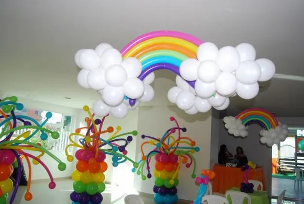 Imagenes de decoracion con globos infantiles | Imagenes