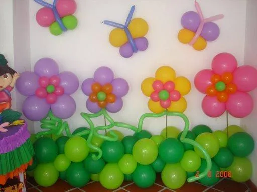Imagenes de decoracion con globos infantiles | Imagenes
