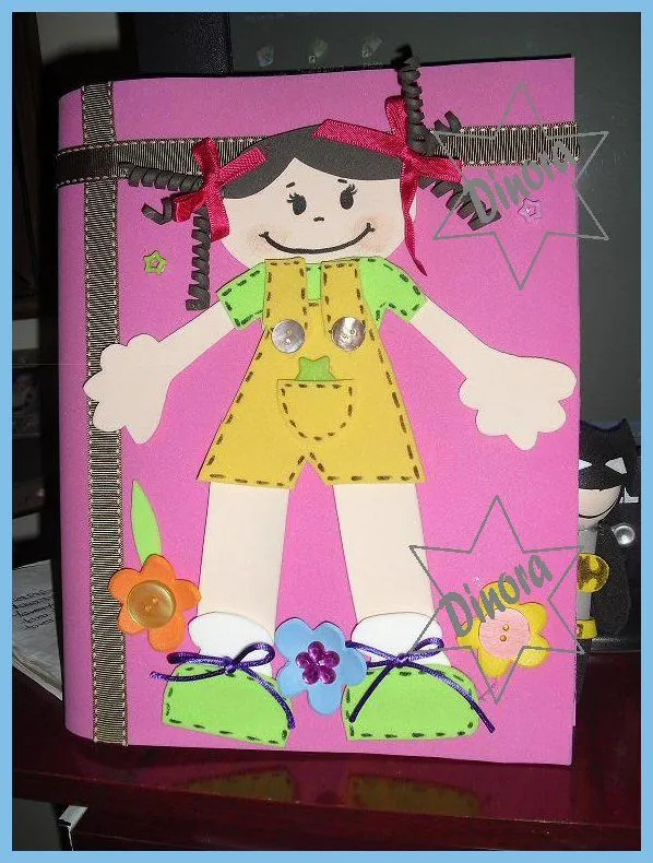 Decoración de libretas escolares - Imagui