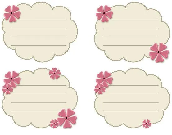 Etiquetas para decorar libros y libretas con el nombre . Etiquetas para decorar libros y libretas con el nombre .