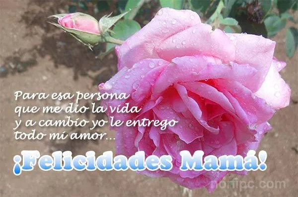 Imágenes decoradas con frases y versos para el día de las madres Imágenes decoradas con frases y versos para el día de las madres