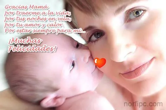 Imágenes decoradas con frases y versos para el día de las madres Imágenes decoradas con frases y versos para el día de las madres