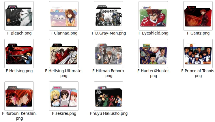 Kuota-kun Linux: ¡¡¡ Carpetas de anime para decorar el escritorio !!! Kuota-kun Linux: ¡¡¡ Carpetas de anime para decorar el escritorio !!!