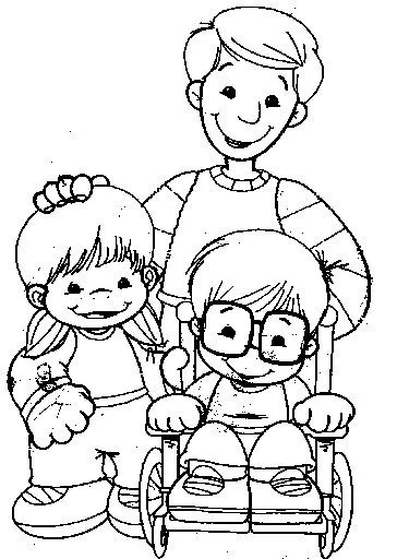 Imagenes de los derechos del niño para colorear - Imagui