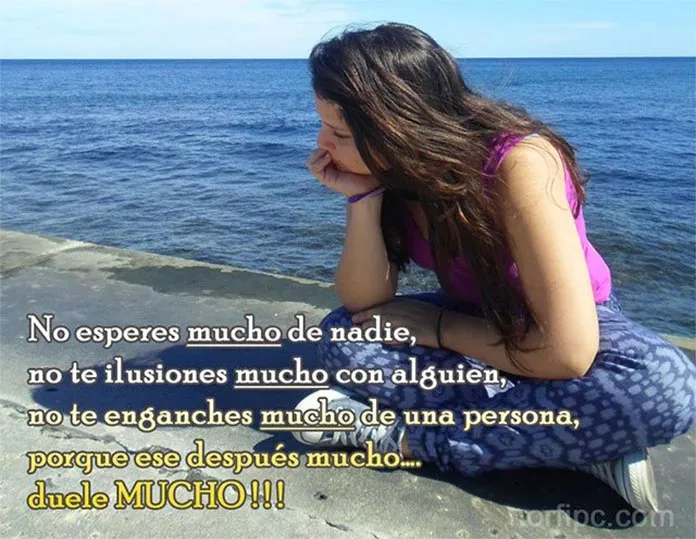 Imágenes de desilusión, decepción y desengaño en el amor Imágenes de desilusión, decepción y desengaño en el amor