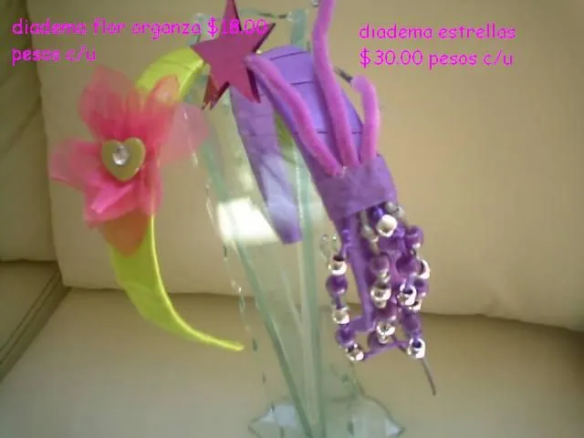 Diademas decoradas con liston - Imagui