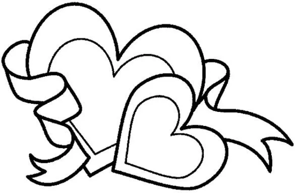 Colorear-corazones-dibujos- ...