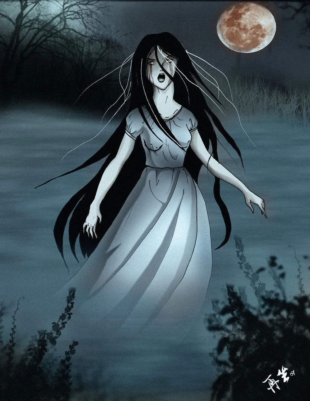 Imagenes para dibujar de la llorona - Imagui Imagenes para dibujar de la llorona - Imagui