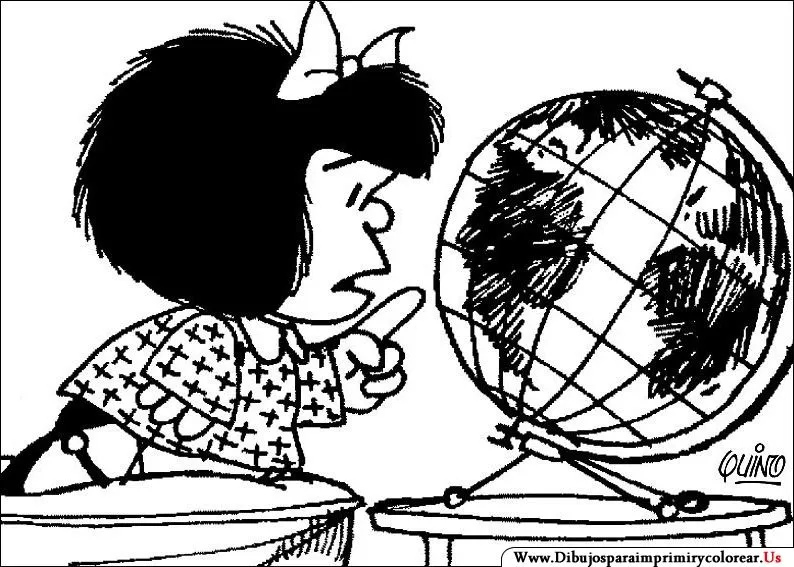 Imagen de Mafalda para imprimir - Imagui