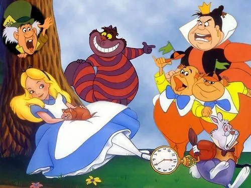 Imagenes de dibujos animados: Alicia en el país de las maravillas Imagenes de dibujos animados: Alicia en el país de las maravillas