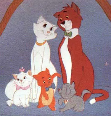 Imagenes de dibujos animados: Aristogatos