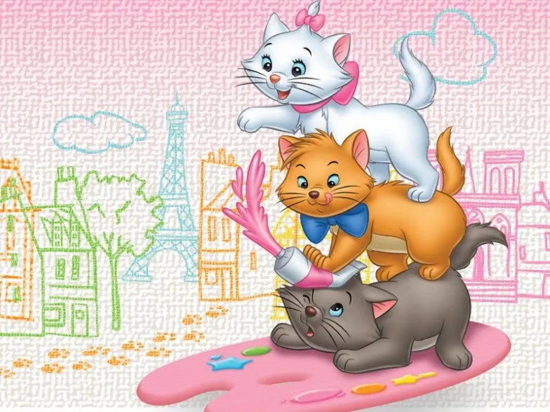 Imagenes de dibujos animados: Aristogatos