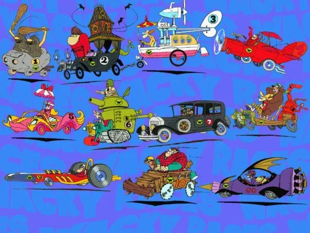 Imagenes de dibujos animados: Autos Locos