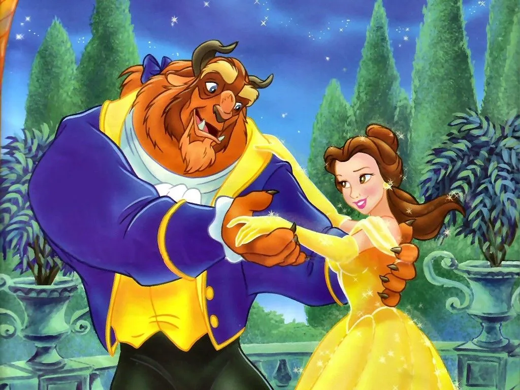 Imagenes de dibujos animados: La Bella y la Bestia Imagenes de dibujos animados: La Bella y la Bestia