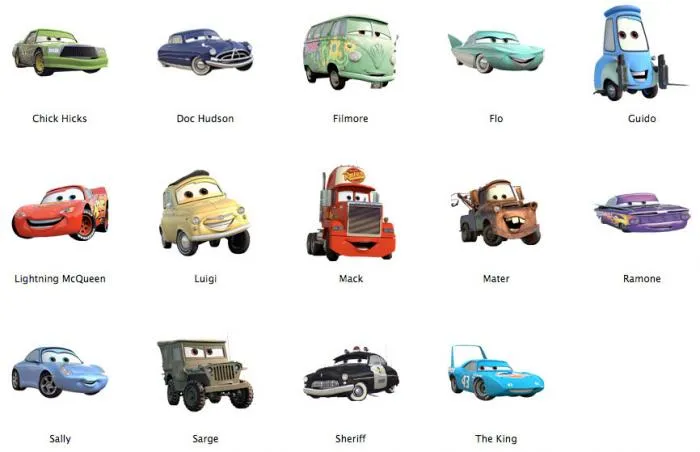 Imagenes de dibujos animados: Cars