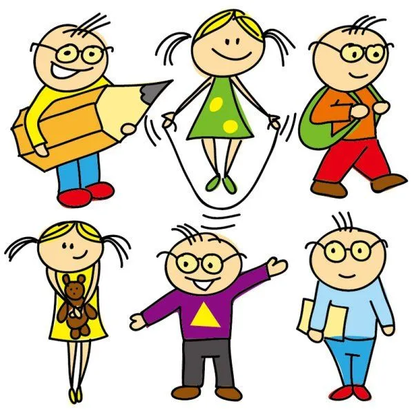 Imágenes de dibujos animados de niños 02, vector - 365PSD.com Imágenes de dibujos animados de niños 02, vector - 365PSD.com