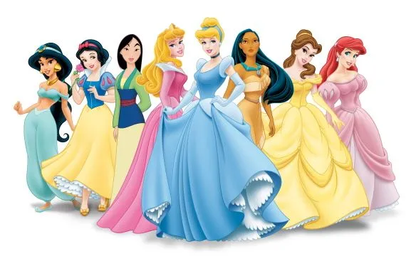 Imagenes de dibujos animados: Princesas Disney