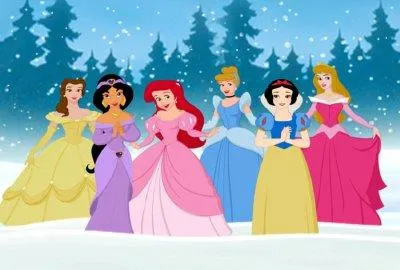 Imagenes de dibujos animados: Princesas Disney