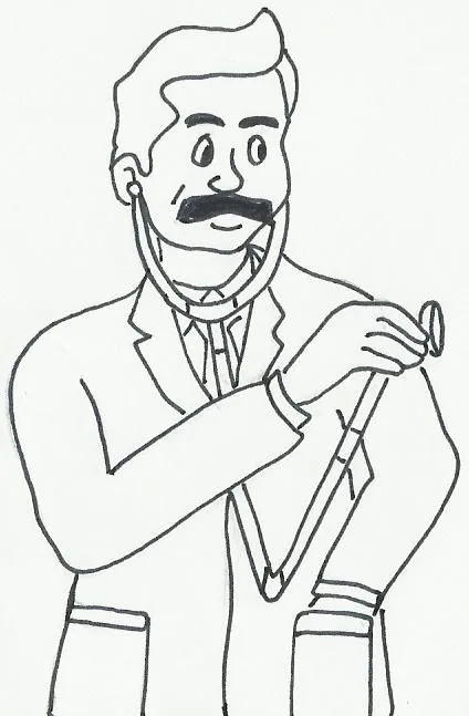 Dibujos para pintar de doctores | en Picturalia Dibujos para pintar de doctores | en Picturalia