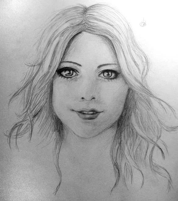 Dibujos a lapiz de rostro - Imagui