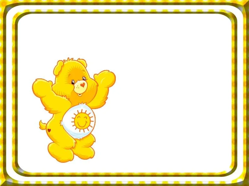 Imagenes • Dibujos de los ositos carinositos para imprimir