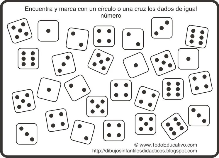 Actividades para preescolar de números - Imagui