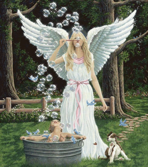Imagenes de angeles de dios en movimiento - Imagui