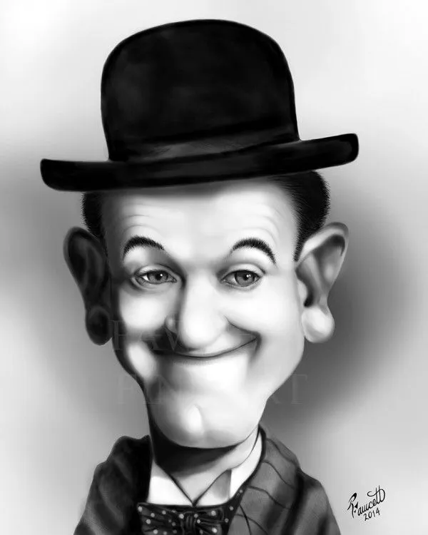 Caricatura-de-Stan-Laurel-2- ...