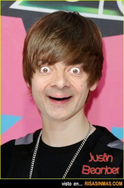Justin Bieber + Mr. Bean