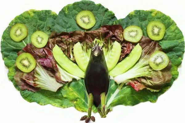Imágenes divertidas de Pavo real