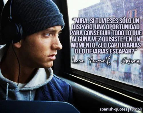 Imagenes de eminem con frases - Imagui