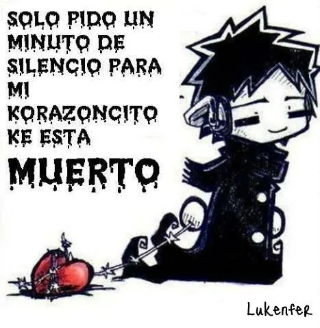 Imagenes Emo con Frases de Amor. Vol. 2 | Emos hi5