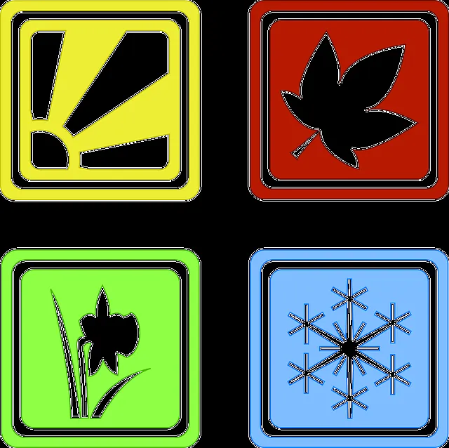 Imágenes de las 4 estaciones sin copyright