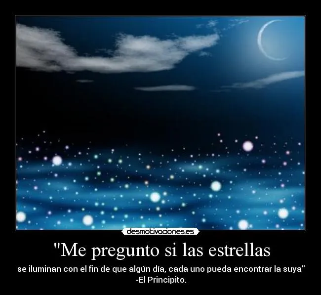 Imágenes con frases de estrellas - Imagui