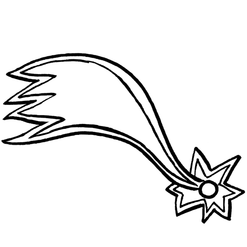 Estrellas fugaces para dibujar - Imagui