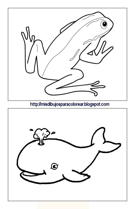 Imagenes de animales faciles para colorear - Imagui Imagenes de animales faciles para colorear - Imagui