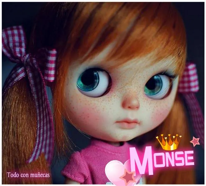 imagenes, fantasia y color: Muñequitas con nombres letras K a la O