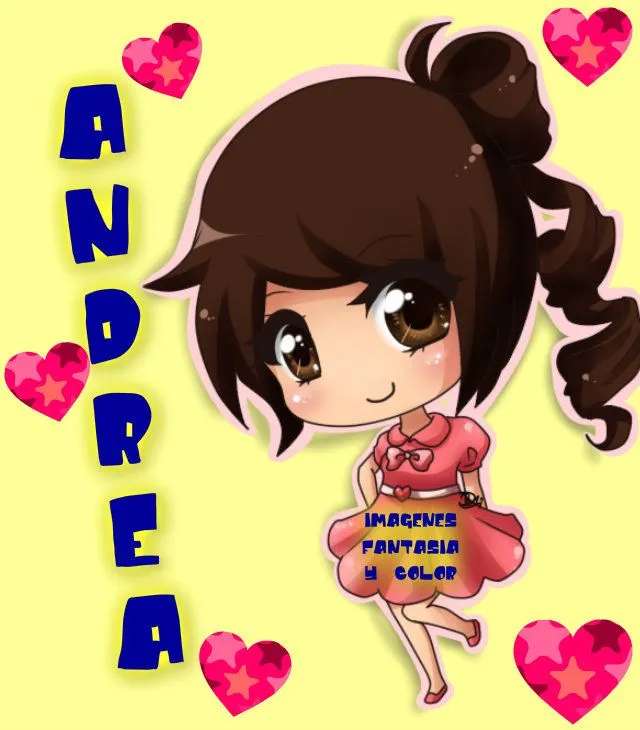 imagenes, fantasia y color: NOMBRE : ANDREA