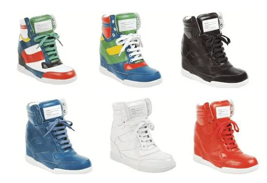 imagenes, fantasia y color: TENIS TIPO BOTA, MODA ?