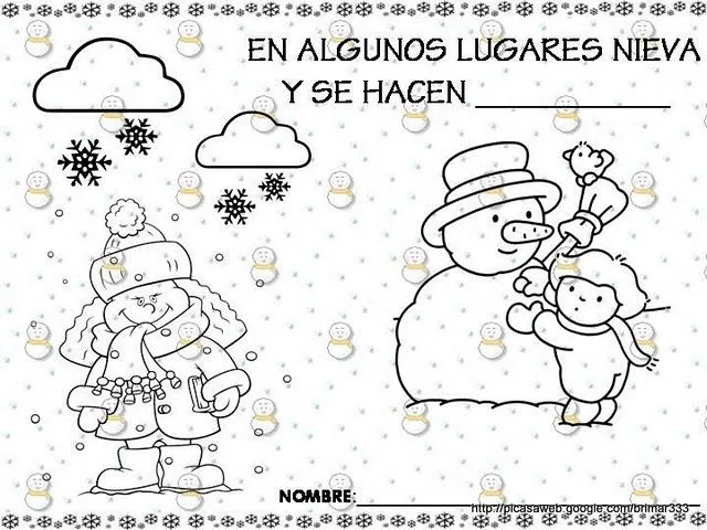 MIS COSAS DE MAESTRA*: Fichas para trabajar el invierno MIS COSAS DE MAESTRA*: Fichas para trabajar el invierno