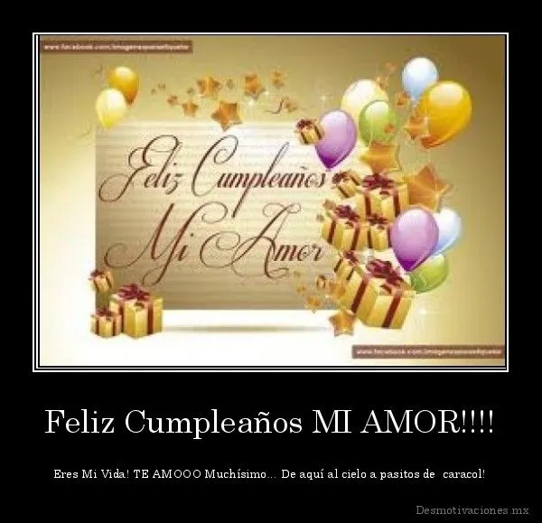 feliz cumpleaños mi amor | Imagenes feliz cumpleaños mi amor | Imagenes