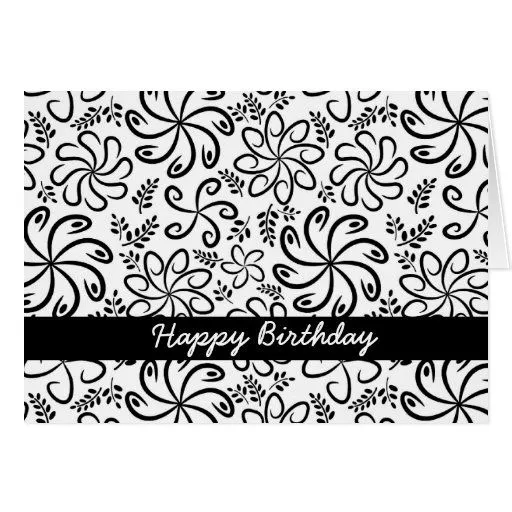 Tarjetas de cumpleaños en blanco y negro para imprimir - Imagui Tarjetas de cumpleaños en blanco y negro para imprimir - Imagui