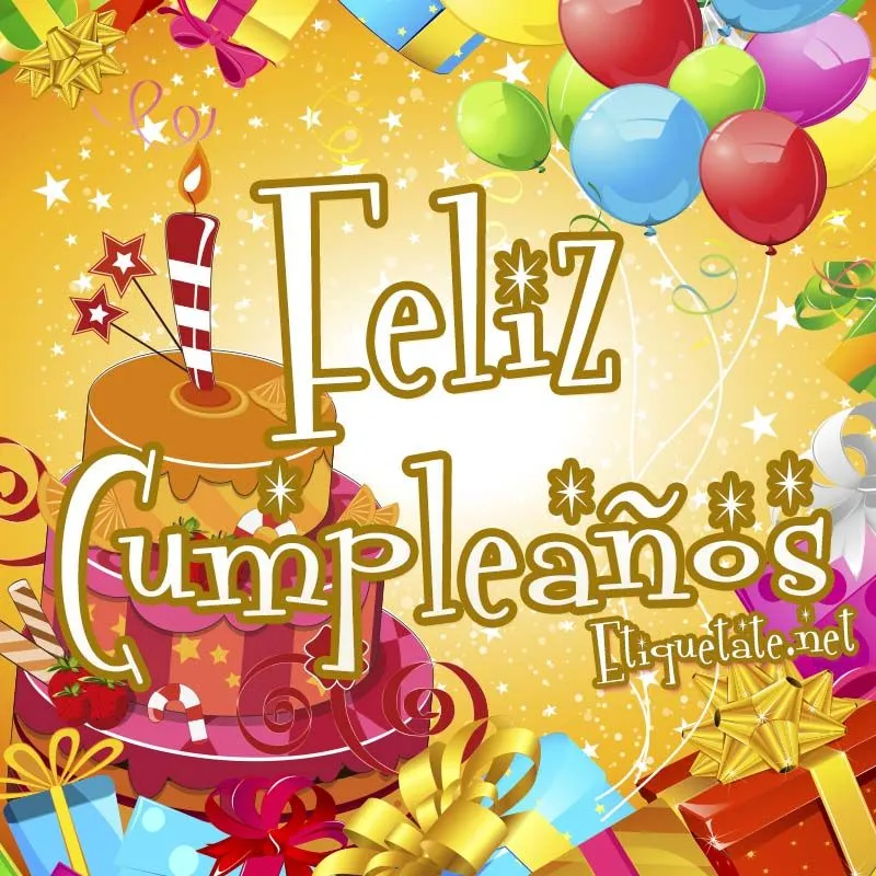 Imágenes de feliz cumpleaños para compartir en FaceBook - Imagui