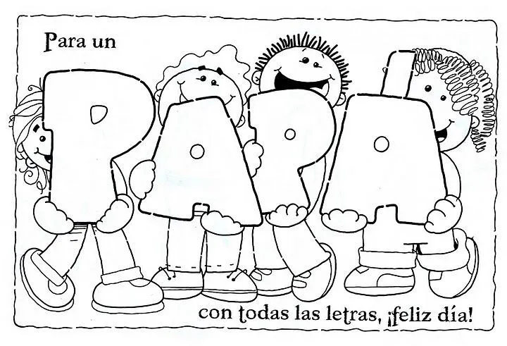 imagenes-feliz-dia-del-padre-para-colorear-dibujos-para-pintar-del ... imagenes-feliz-dia-del-padre-para-colorear-dibujos-para-pintar-del ...