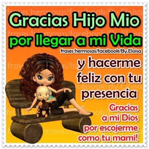ღღTarjetitasღღ : Gracias Hijo Mio!