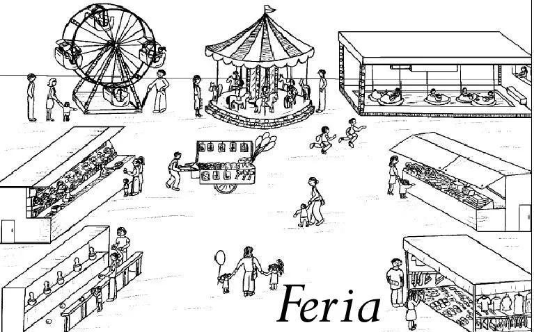 Imágenes de feria para dibujar - Imagui