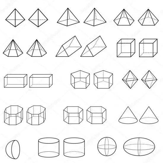 Imágenes de FIGURAS GEOMÉTRICAS [Dibujos, para armar, colorear y aprender ]  | Saberimagenes.com